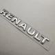 Напис Renault (Рено) на кузов шильдик табличка метал 160 мм 20 мм емблема на багажник хром - зображення 2