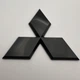 Значок Емблема Mitsubishi (MITSUBISHI) 100 мм хром 90 мм Міцубісі чорна - зображення 7