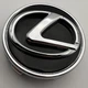 Колпачок на диски Lexus 4260330550 62 мм 56 мм черная хром лексус заглушка в диск - изображение 2