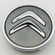 Колпачки Citroen 9670585977 60 мм 56 мм графит с хром логотипом заглушки в диски ситроен - изображение 7