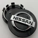 Колпачки заглушки на литые диски Nissan 54 мм 50 мм 48 мм черные C7042K54 заглушка ниссан - изображение 2