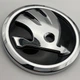 Эмблема знак Skoda (Шкода) 89 мм значок new Octavia Tour, A5,Fabia,Rapid, Superb 5JA8536872ZZ - изображение 1