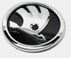 Эмблема знак Skoda (Шкода) 89 мм значок new Octavia Tour, A5,Fabia,Rapid, Superb 5JA8536872ZZ - изображение 3