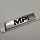 Емблема напис багажника Skoda MPI шильдик 65 mm 15 mm - зображення 3