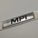Емблема напис багажника Skoda MPI шильдик 65 mm 15 mm - зображення 4