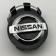 Колпачок на диски Nissan 60 мм 56 мм черный заглушка ниссан - изображение 1