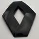 Емблема логотип Renault, 120 мм 96 мм (чорна глянець) рено знак - зображення 5