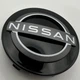 Колпачок на диски Nissan черный с графитовым логотипом 63 мм 61 мм 403426RA1A 403426HL6A 403425N заглушка - изображение 1