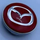 Колпачок на диски Mazda 60 мм 56 мм красный заглушка мазда - изображение 2