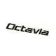 Шильдик логотип OCTAVIA А5 чорна октавія табличка (шкода) Skoda металева - зображення 4