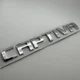 Знак шильдик емблема табличка задня для Chevrolet на багажник 190 мм 22 мм шевроле хром Captiva каптива - зображення 2