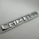 Знак шильдик емблема табличка задня для Chevrolet на багажник 190 мм 22 мм шевроле хром Captiva каптива - зображення 3