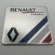 Наклейка Renault (Рено) на кузов шильдик табличка металл 60 мм 55 мм - изображение 4
