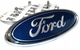 Эмблема табличка с лого FORD Форд 147 mm 57 mm Transit, Torneo, Fiesta, Focus, Ka, Kuga, Mondeo, S-Max, Galaxy - изображение 1