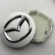 Колпачки на диски Mazda BBM237190 57 мм 52 мм мм серые мазда заглушки в диски - изображение 4
