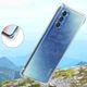 TPU чохол GETMAN Ease logo посилені кути Full Camera для Oppo Reno 4 Pro 5G Безбарвний (прозорий) - зображення 4