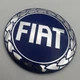 Наклейка для колпачков с логотипом Fiat Фиат 56 мм синяя - изображение 1