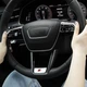 Накладка на кермо Audi Sline Audi Q3 Q5 Q7 A3 A4L A6L A7 A8L 49 мм 28 мм встака в кермо - зображення 3