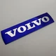 Шильдик табличка Volvo наклейка металлическая вольво синяя 46 мм 10 мм на знак руль - изображение 6