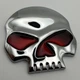 Металлический шильдик эмблема ЧЕРЕП Харли Дэвидсон Harley Davidson 68 мм 65 мм Punisher 3d - изображение 2