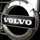 Шильдик табличка Volvo наклейка металлическая вольво черная 130 мм 35 мм на знак - изображение 1