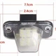 Підсвітка номера т4 VW Transporter T4 Passat фольцваген LED 701943021 70194302 led LT Touran Caddy Jetta 1 штука - зображення 4