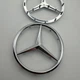 Эмблема значок Mercedes в руль 51 мм на подушку безопасности хром ( мерседес ) знак - изображение 6