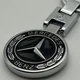 Брелок для ключів (мерседес) Mercedes-Benz чорний духсторонний малюнок - зображення 3
