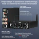 Цифровой аудиоусилитель Douk Audio NS-15G Mini TPA3116 HiFi Bluetooth 5.0 класса D стерео, мощность 100 Вт*2 для акустических систем Black (DZ036) - изображение 5
