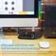 Цифровой аудиоусилитель Douk Audio NS-15G Mini TPA3116 HiFi Bluetooth 5.0 класса D стерео, мощность 100 Вт*2 для акустических систем Black (DZ036) - изображение 6