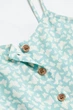 Детский легкий летний комбинезон из поплина для девочки 116см (5-6Y) H&M бирюзовый - изображение 2