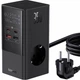 Мережевий зарядний пристрій 4 виходи 35W Baseus Power Combo Tower Digital (2USB/2Type-C, 35W, PD/QC). Black - зображення 1