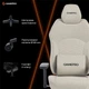 Крісло для геймерів GamePro GC760LG Fabric Light Gray - зображення 16