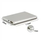 Ультратонкий Павербанк Power bank UKC Slim 5000 mAh Silver - изображение 2