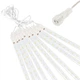 Ялинкові вогники Springos CL1210 480 LED бурульки 10 шт падаючий сніг метеори зовнішні Сині (5907719422251) - зображення 5