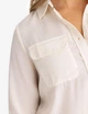 Рубашка женская U.S. Polo Assn. (2463299138132) CHEST POCKET XL бежевая - изображение 5