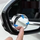 Додаткове автозеркало для огляду сліпих зон для автомобіля 2 шт срібний (HbP051654) - изображение 12