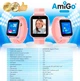 Дитячий смарт-годинник AmiGo GO10S Pro Wifi Pink - зображення 4