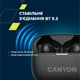 Навушники Canyon TWS-10 OnGo ANC ENC Black (CNS-TWS10BK) - зображення 10