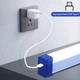 Светодиодная аккумуляторная лампа USB 50/80 Вт с регулировкой цвета света, аварийное освещение, магнитная портативная лампа для кемпинга и улицы 32 см - изображение 4