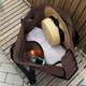 Велика Пляжна Сумка Sand&Beach Коричневий (сумка для пісочниці з сітчатим дном) - зображення 3