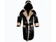 Халат CLETO REYES Satin Boxing Robe With Hood XL чорний/золотий (5980) - изображение 1