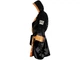 Халат CLETO REYES Satin Boxing Robe With Hood XL чорний/золотий (5980) - изображение 4