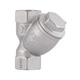 Фільтр грубої очистки косий Thermo Alliance Forte 1/2" ВВ (внутрішня/внутрішня), латунний, нікельований, PN40 - зображення 4