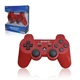 Ігровий бездротовий геймпад Dual-Shock PS3 акумуляторний джойстик з функцією вібрації для PlayStation 3 Червоний - зображення 10