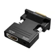 Перехідник з HDMI на VGA Usams Converter відео адаптер Full HD для ноутбука конвертер на телевізор, монітор, проектор - зображення 4