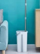 Умная швабра с ведром 6л Cleaner Mop-Kit 3 Лентяйка с автоматическим отжимом Белый - изображение 11