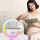 Портативна колонка Bluetooth 3в1 SUNROZ WirelessCharger R99 з RGB нічником та бездротовою зарядкою Білий - зображення 9