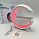 Портативна колонка Bluetooth 3в1 SUNROZ WirelessCharger R99 з RGB нічником та бездротовою зарядкою Білий - зображення 11