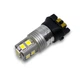 Світлодіодна лампа з цоколем PW24W 10SMD 5050 12-24V Біла з обманкою Autoexpect (24800) - зображення 1